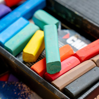 CMP INTENSE POLYCHROME CHALKS FOR ARTISTS 12 PIECES
